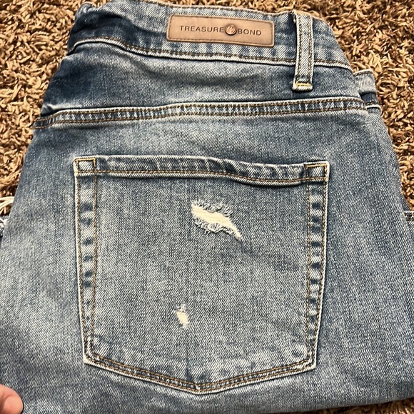 Foster boyfriend high rise jean shorts - Picture 4 of 4